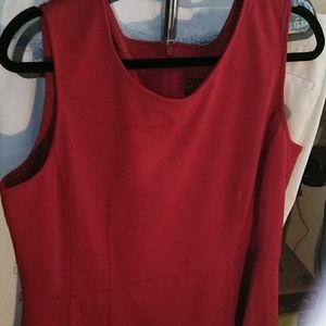 Red dress XL